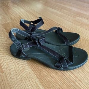 Teva Zirra Hiking Sandals Black Size 7.5